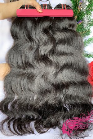 Mink Hair Body Wave Hair Bundles Natural Black