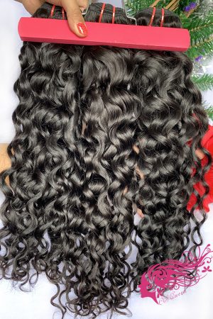 Mink Hair French Curly Human Hair Natural Black