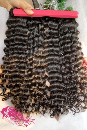 9A Grade Hair Italian Wave Hair Bundles Natural Black