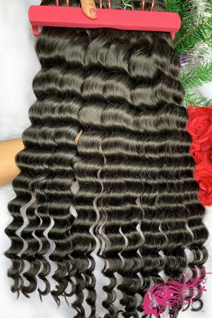 Mink Hair Loose Curly Human Hair Natural Black