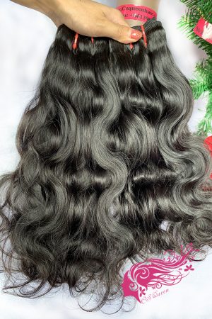 Mink Hair Ocean Wave Human Hair Natural Black