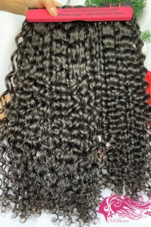 Raw hair Natural Curly Hair Bundles Natural Black