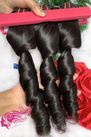 Mink Hair Romance Curly Human Hair Natural Black