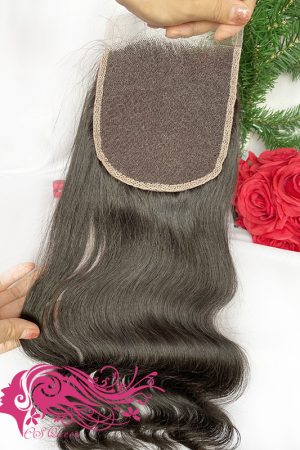 Raw hair 12-22Inch Light Wave 4*4 HD Lace Closure