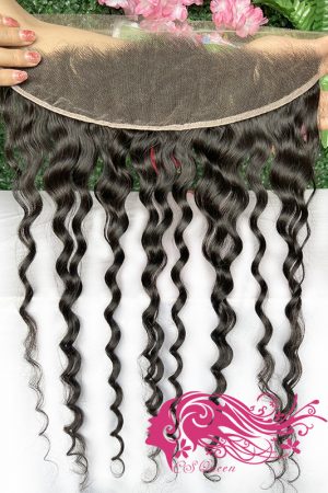 Raw hair 12-22Inch Mermaid Wave 13*4 HD Lace Frontal