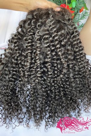 9A Hair Exotic Wave 13*4 Frontal Transparent Lace Wig 150% Density
